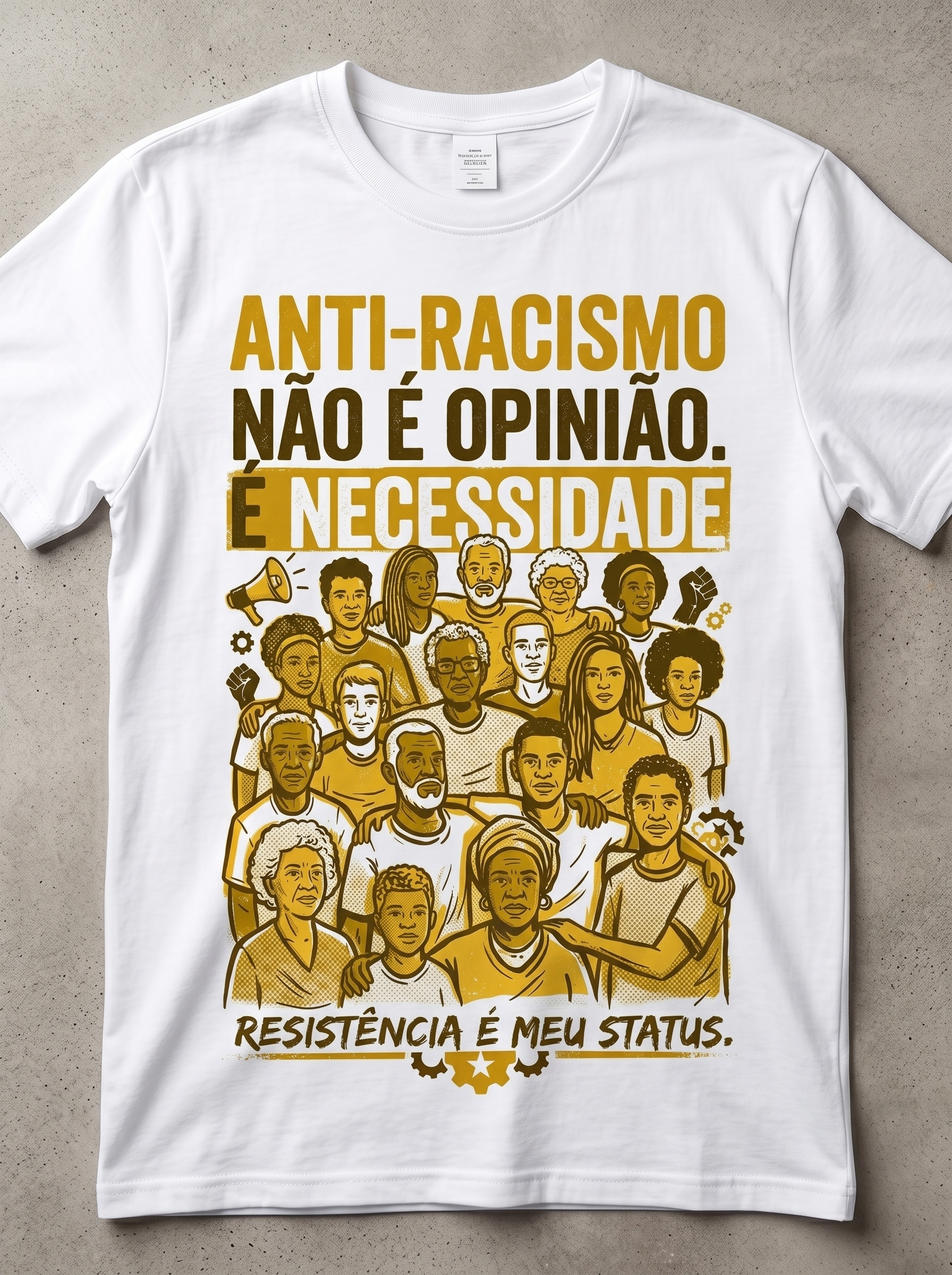 Camiseta ANTIRRACISMO